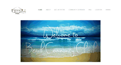 Desktop Screenshot of beachcommunitychurch.org